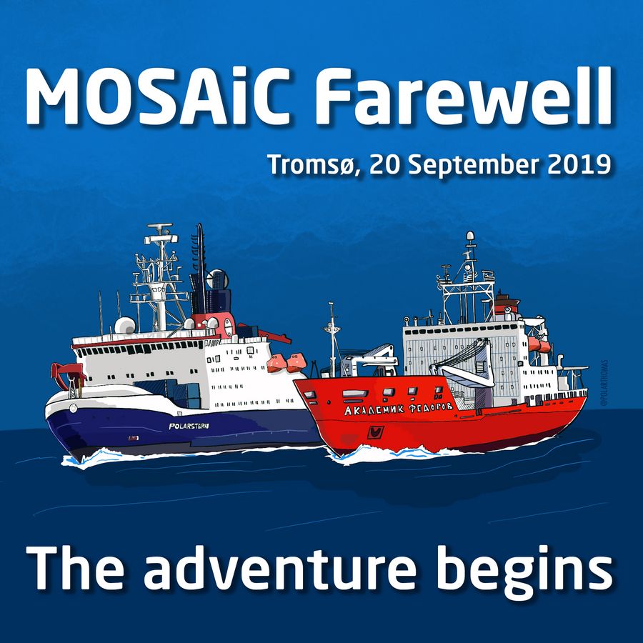 Polarstern and Fedorov farewell