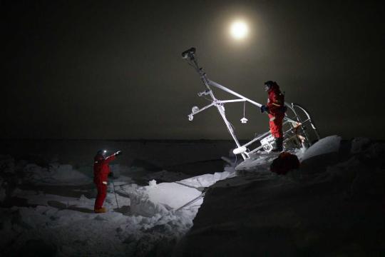 moonlight illuminated station rescue