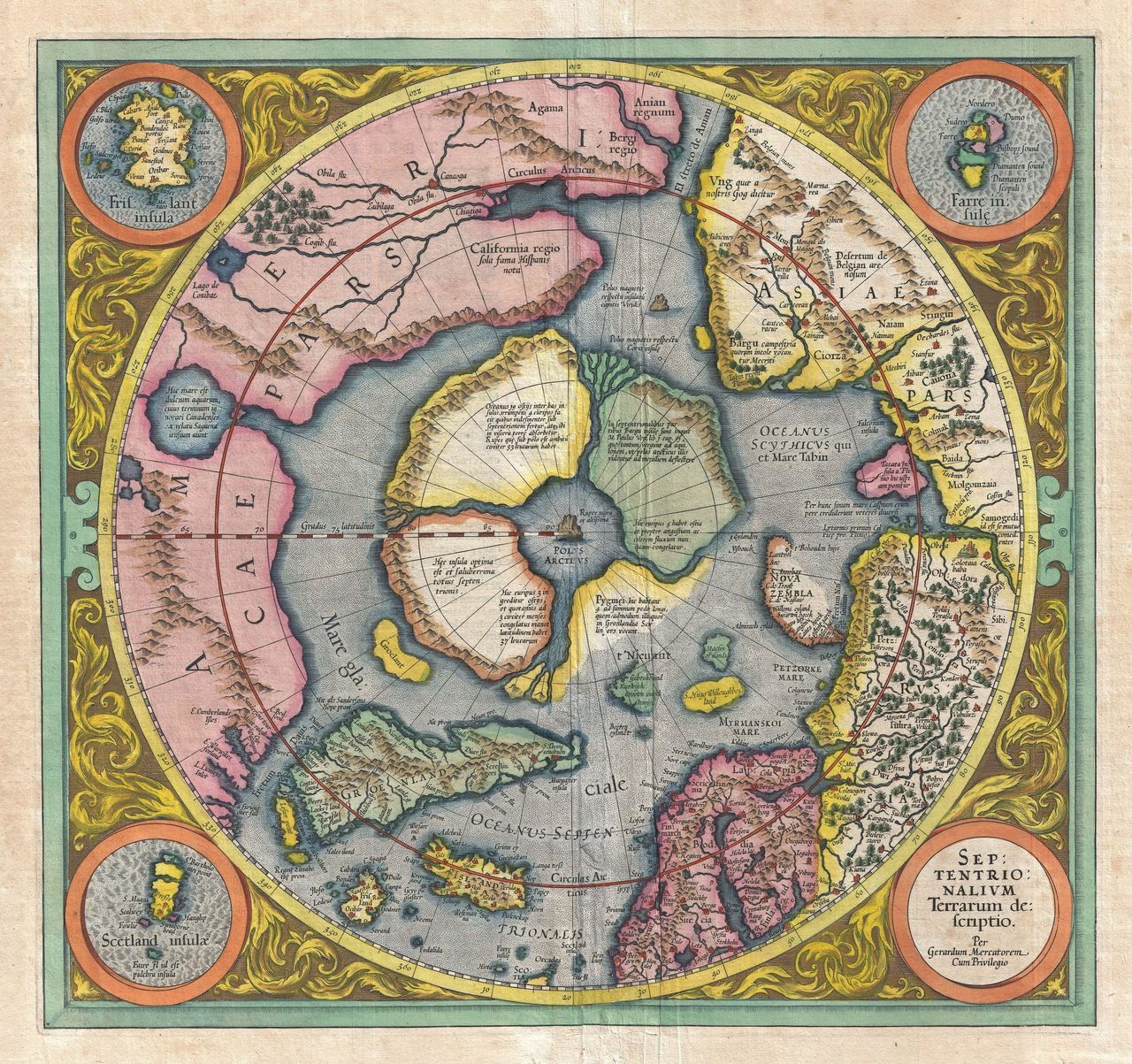 1606 Arctic Map