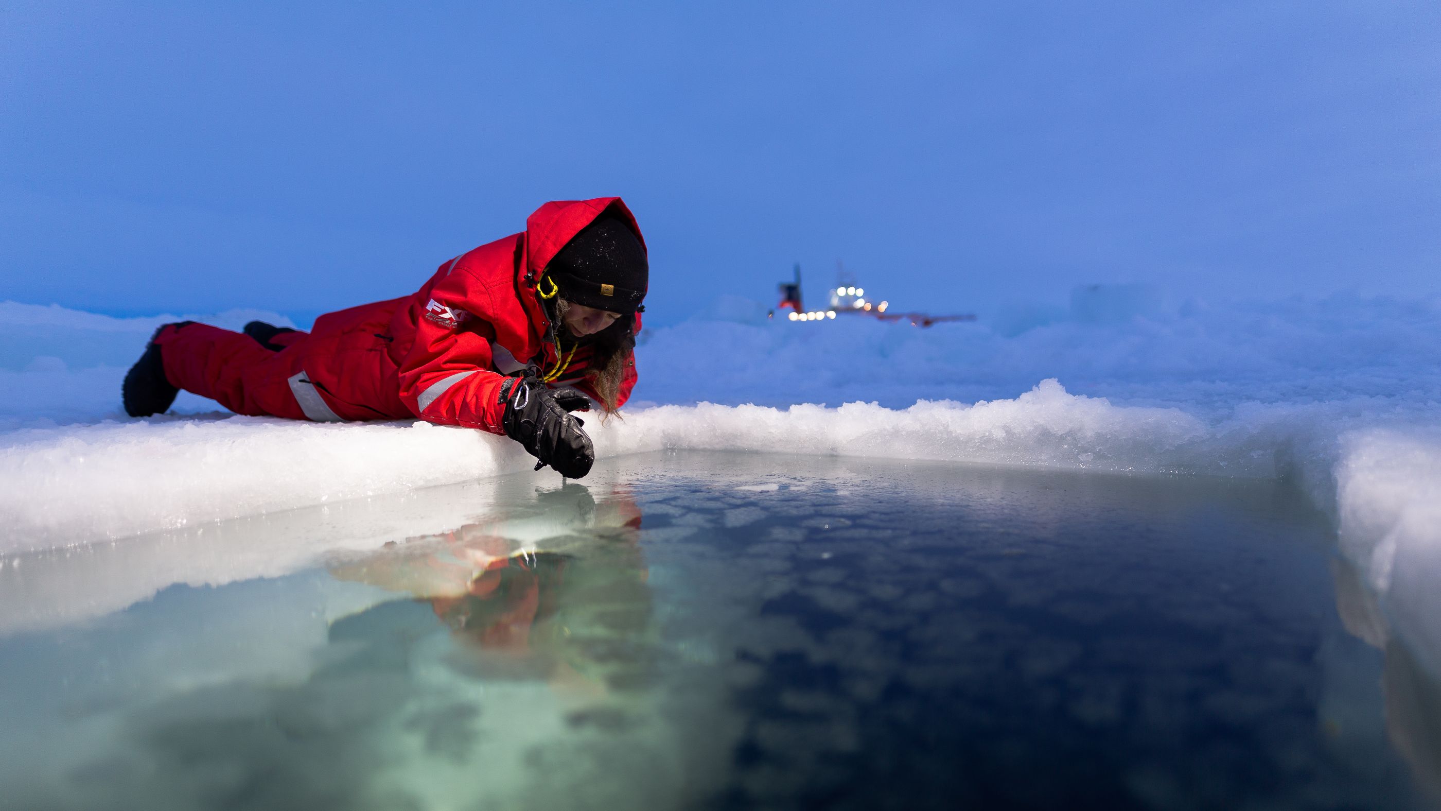 On the ice