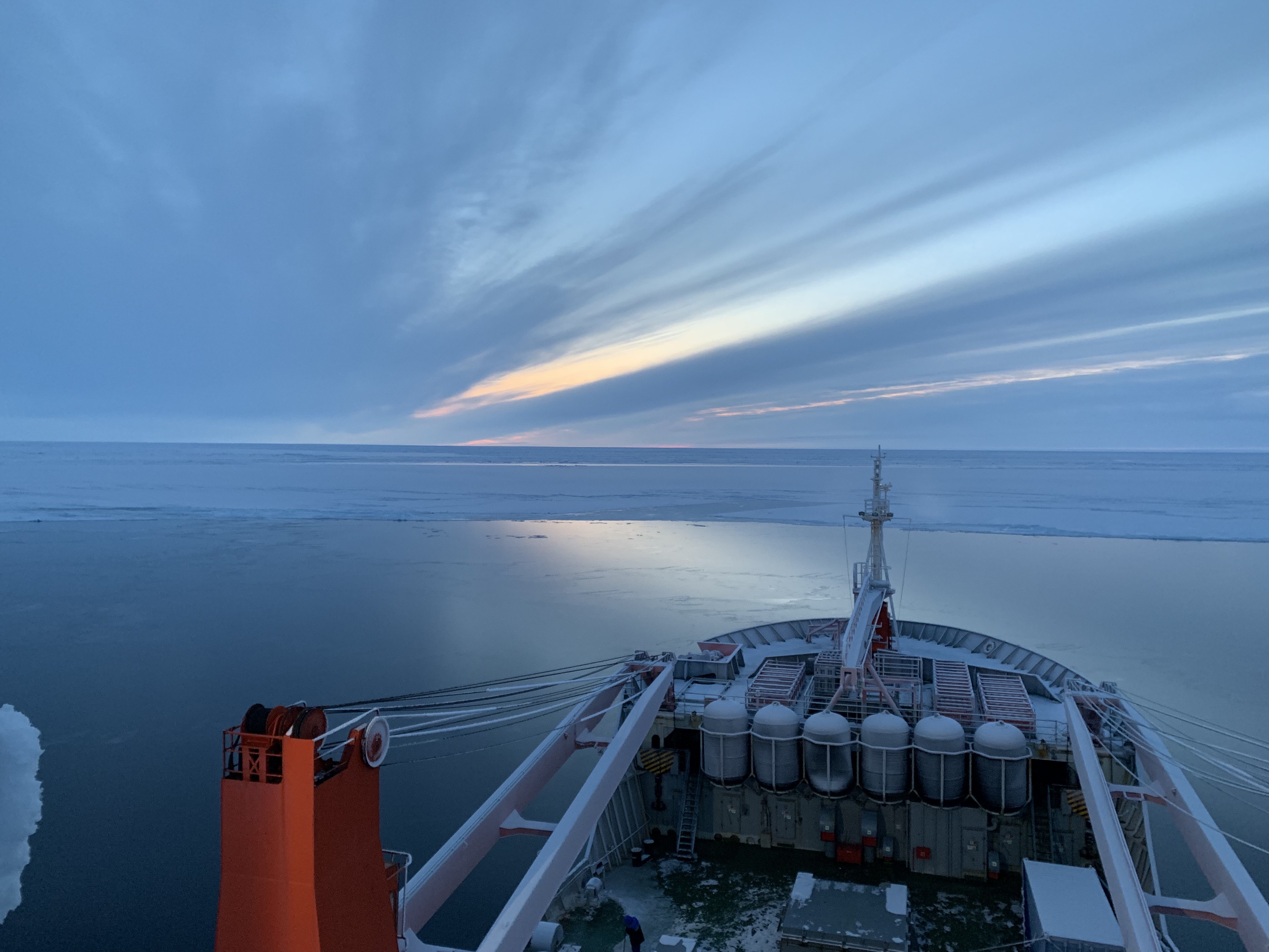 Sea ice photo from the Fedorov