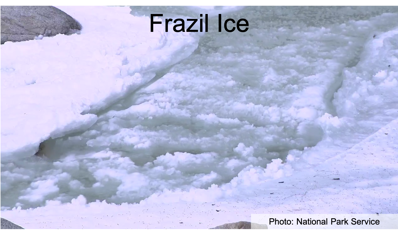 Frazil ice