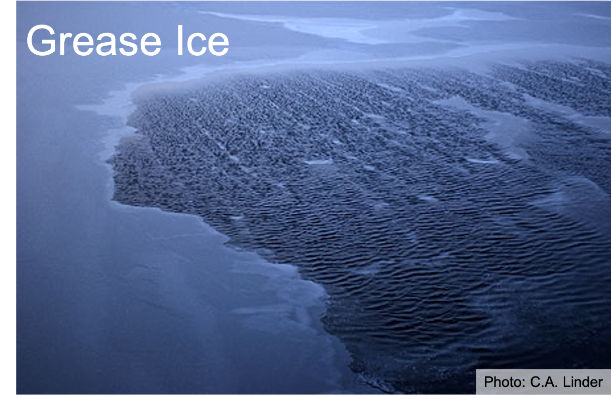 Grease ice