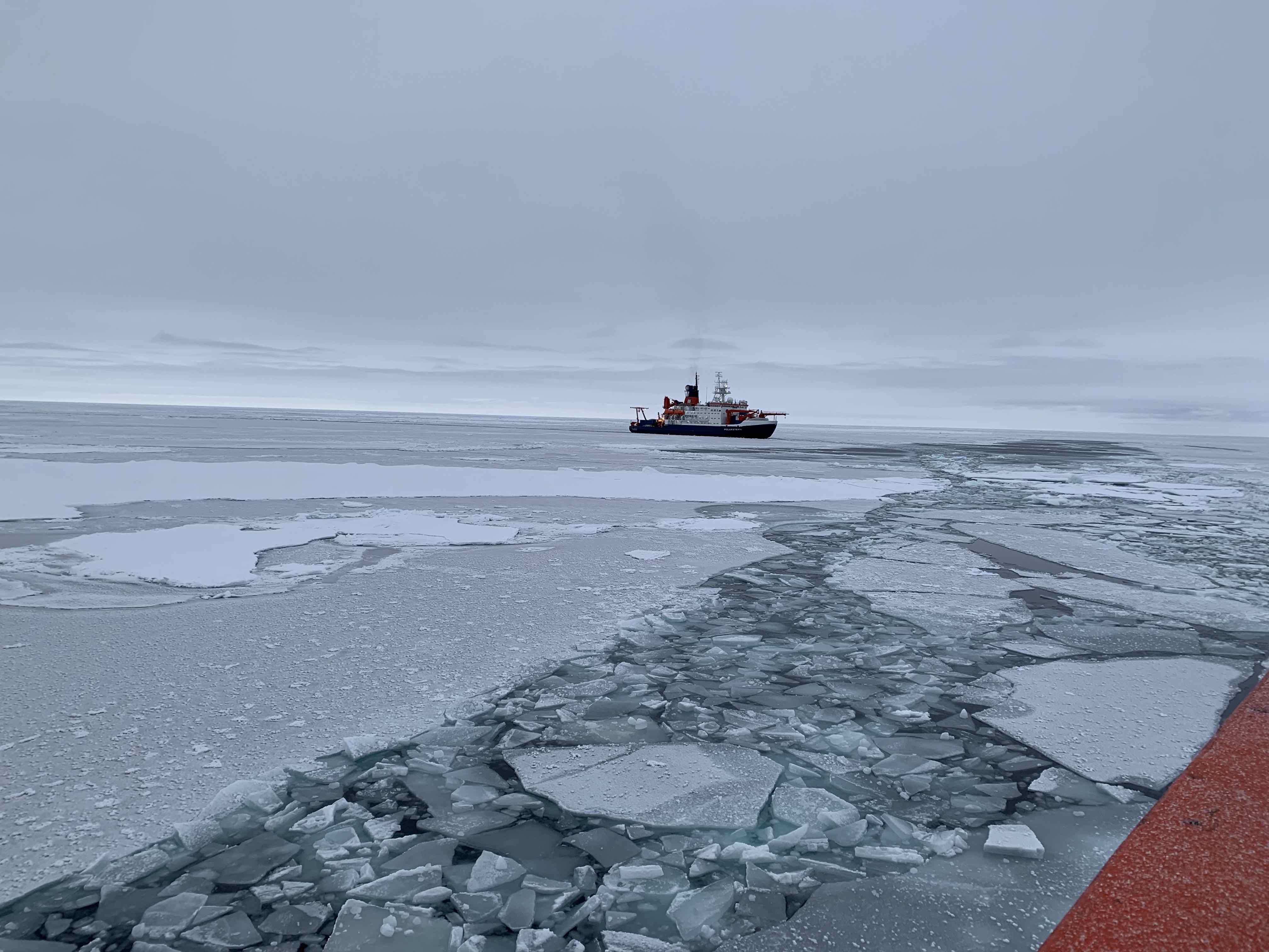 Polarstern and sea ice