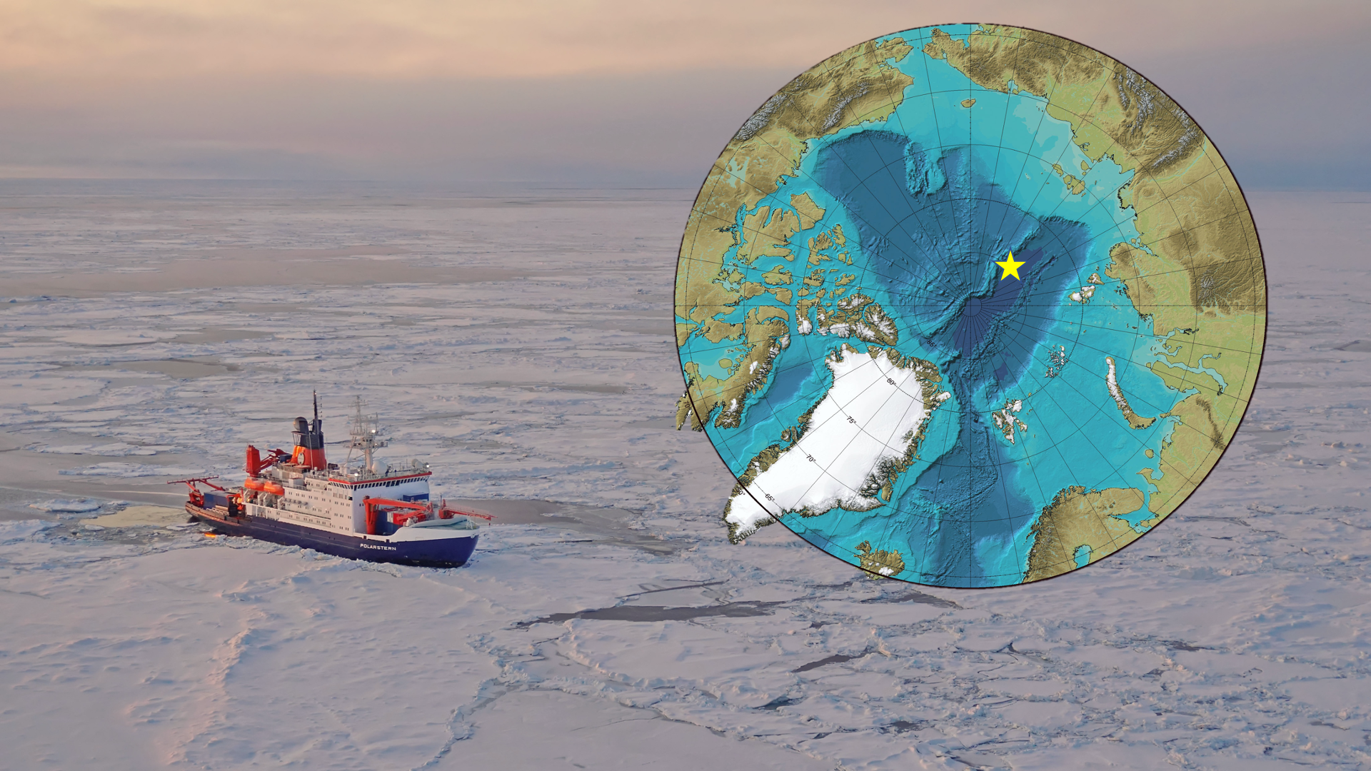 Polarstern in the ice