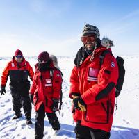 MOSAiC scientists training in Alaska