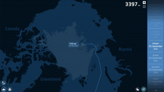 Polarstern's location this morning, from https://follow.mosaic-expedition.org/ updated location of the ship, from https://follow.mosaic-expedition.org/