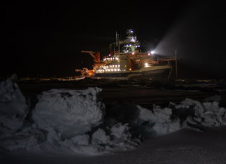 ship in ice