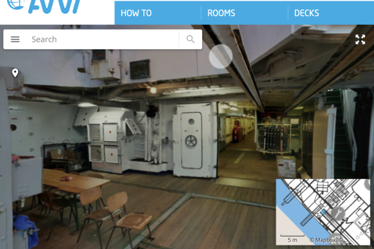 Hop aboard the Polarstern for this all-access, 3D virtual tour!